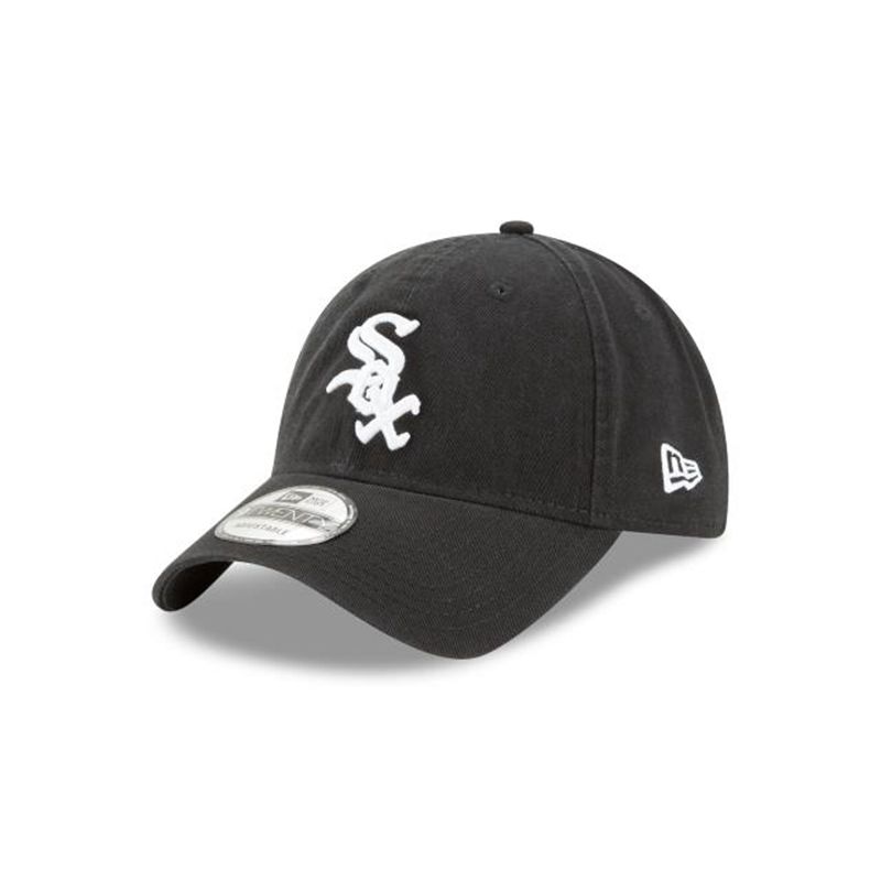 MLB Chicago White Sox Core Classic 9Twenty Adjustable (JLK2058) - Black New Era Caps